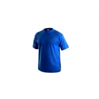 T-shirt CXS DANIEL, short sleeve, medium blue