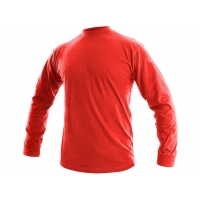 T-shirt PETR, long sleeve, red