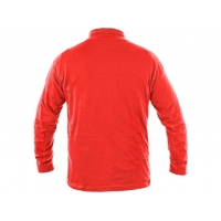 Tričko PETR, dlhý rukáv, červené