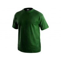T-shirt CXS DANIEL, short sleeve, bottle green