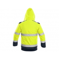 LUTON jacket, yellow-blue