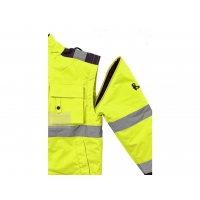 LUTON jacket, yellow-blue
