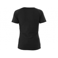T-shirt CXS ELLA, ladies, short sleeve, black