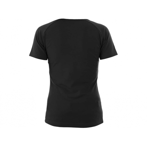 T-shirt CXS ELLA, ladies, short sleeve, black