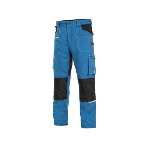 CXS STRETCH trousers, men, medium blue-black