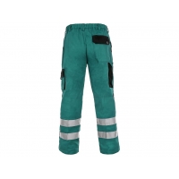 Nohavice CXS LUXY BRIGHT, pánske, zeleno-čierne