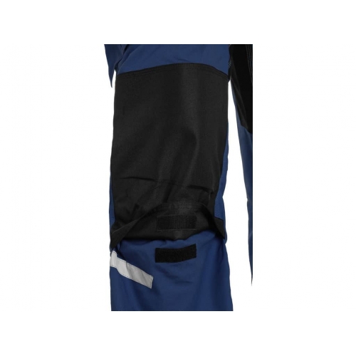 Nohavice CXS STRETCH, pánske, tmavo modro-čierne