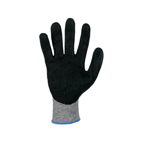 Gloves CXS NITA, anti-cut, nitrile dipped with sand finish