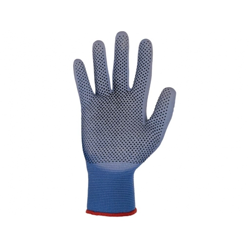 CXS BRITA DOTS gloves, PU and PVC dipped
