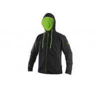 Sweatshirt CXS HARRISON, men, black-green