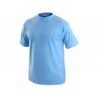 T-shirt CXS DANIEL, short sleeve, sky blue