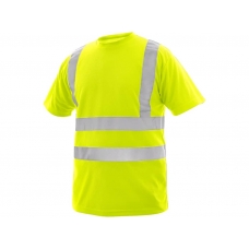 T-shirt CXS LIVERPOOL, warning, men, yellow