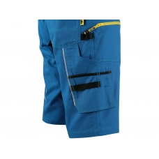 CXS STRETCH shorts, men, medium blue-black