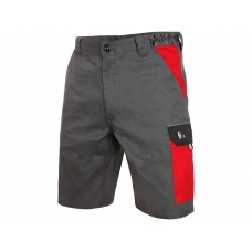 Shorts CXS PHOENIX ZEFYROS, men, grey-red
