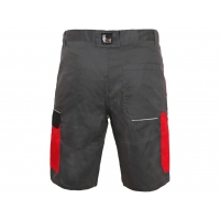 Kraťasy CXS PHOENIX ZEFYROS, pánske, šedo-červené