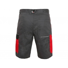 Shorts CXS PHOENIX ZEFYROS, men, grey-red