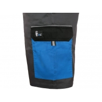 Kraťasy CXS PHOENIX ZEFYROS, pánske, šedo-modré