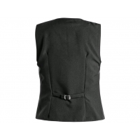 Women's waitress vest, black