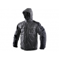 CXS IRVINE winter jacket, men's, grey-black