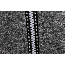 Bunda CARSON, pánska, šedo - čierna