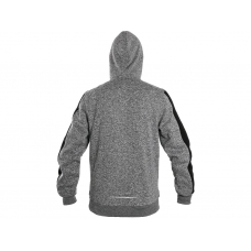 Bunda INDIANA, pánska, šedo - čierno - žltá