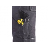 Waist trousers CXS ORION TEODOR PLUS, men, grey-black