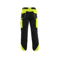 Waist trousers CXS SIRIUS BRIGHTON, winter, men, black-yellow