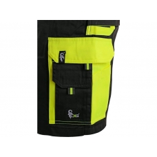 CXS SIRIUS BRIGHTON gardening boots, winter, men, black and yellow