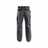 Waist trousers CXS ORION TEODOR, 170-176cm, men, grey-black