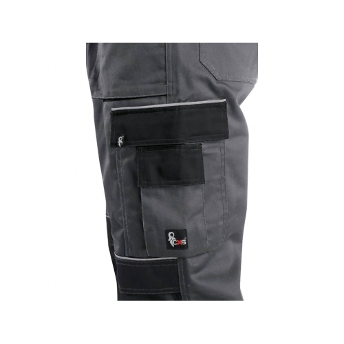 Waist trousers CXS ORION TEODOR, 170-176cm, men, grey-black