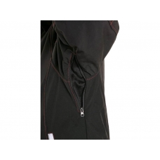 Bunda KINGSTON, pánska, čierno - červená