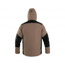 Bunda CXS BALTIMORE, pánska, béžovo - čierna