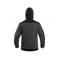 Bunda CXS INDIANAPOLIS, pánska, šedo - čierno - oranžová