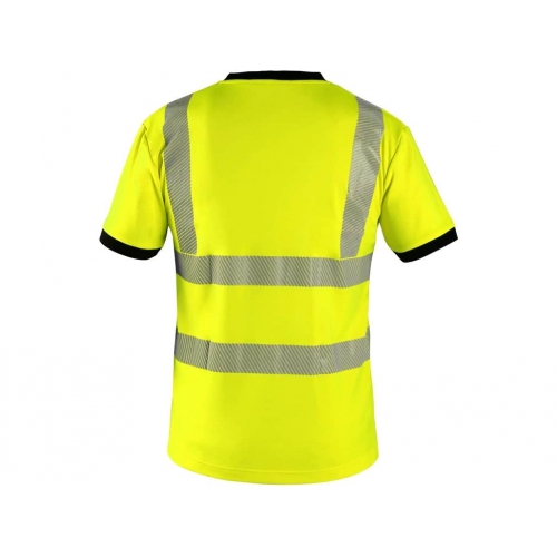 T-shirt CXS RIPON, men's, yellow-black