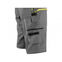 Kraťasy CXS STRETCH, pánske, šedo-čierne