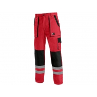 CXS LUXY BRIGHT trousers, men's, red and black