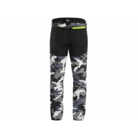 CXS DIXON trousers, men, grey and white (camouflage)