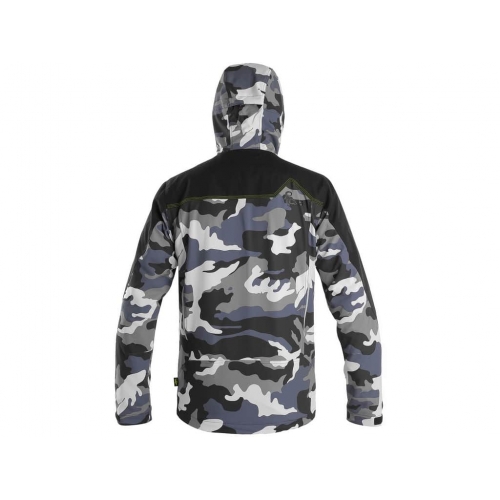 CXS DIXON jacket, men's, grey and white (camouflage)