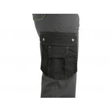 Nohavice do pása CXS SIRIUS AISHA, dámske, šedo-zelené