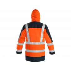 Warning jacket CXS LONDON, 5in1, men, orange-blue