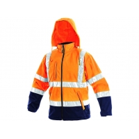 Men's reflective jacket DERBY, orange-blue