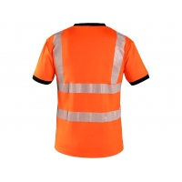 T-shirt CXS RIPON, men's, orange-black