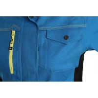 CXS STRETCH blouse, women, medium blue-black