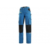 CXS STRETCH trousers, ladies, medium blue-black