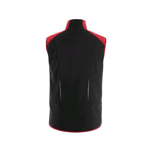 Vest CXS HEBRON, men, black-red