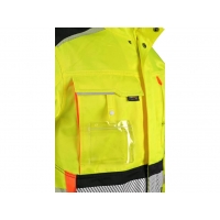 CXS BENSON warning blouse, men's, yellow-black