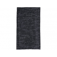 Šatka multifunkčná CXS DARREN, potlač CXS logo, čierna