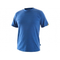 T-shirt ESD CXS NOME, anti-static, medium blue