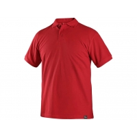 Polo shirt with short sleeves MICHAEL, red