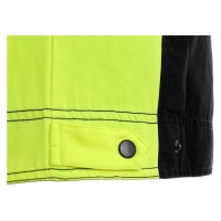 Blouse CXS SIRIUS BRIGHTON, 170-176cm, black-yellow